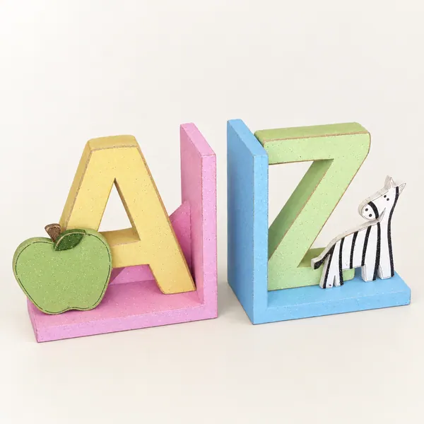 A to Z bookends – Style 1