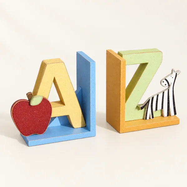 A to Z bookends – Style 3