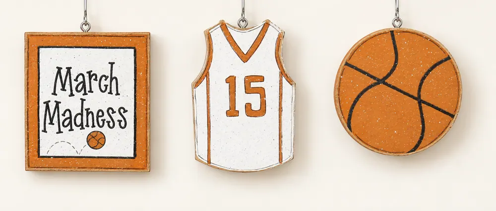Basketball Decor, March Madness Decorations, Sports Home Decor — handmade wooden decor, photo 1