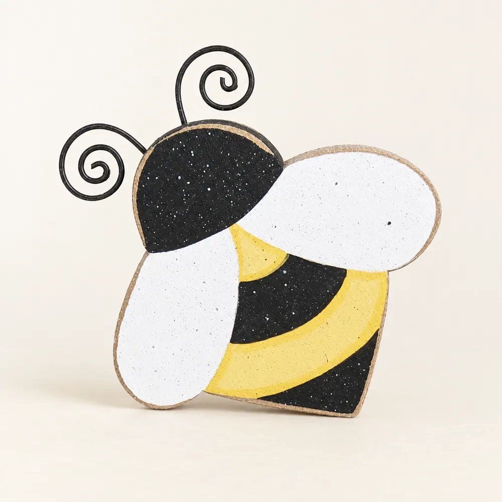 Bumble Bee 4 Inch — handmade wooden decor, photo 1