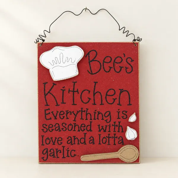 Custom Hand Painted Family Name Sign, Home Decor
