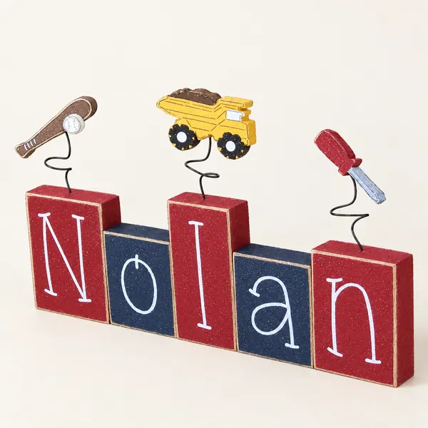 Custom Name or Word Blocks – Style 1