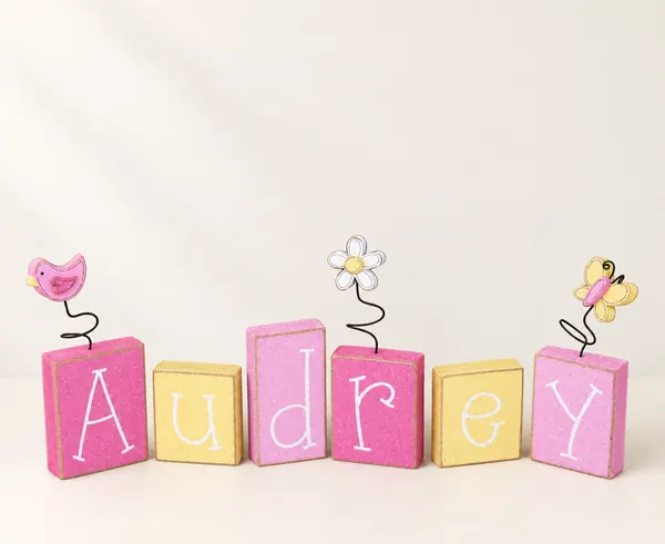 Custom Name or Word Blocks – Style 2