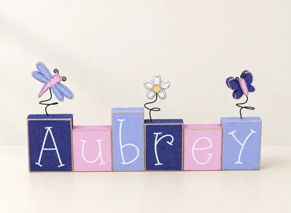 Custom Personalized Name or Word Blocks – Style 3