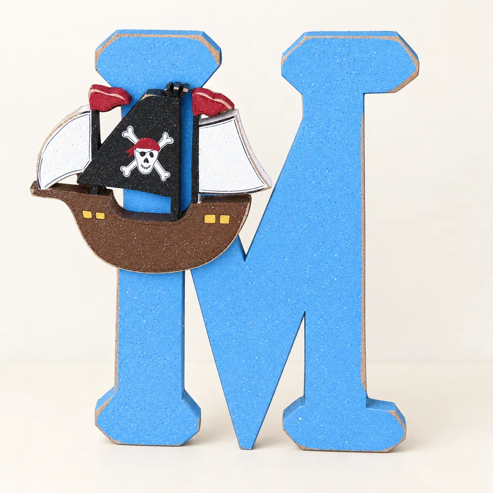 Custom Personalized Name or Word Letters – Style 3 — handmade wooden decor, photo 1