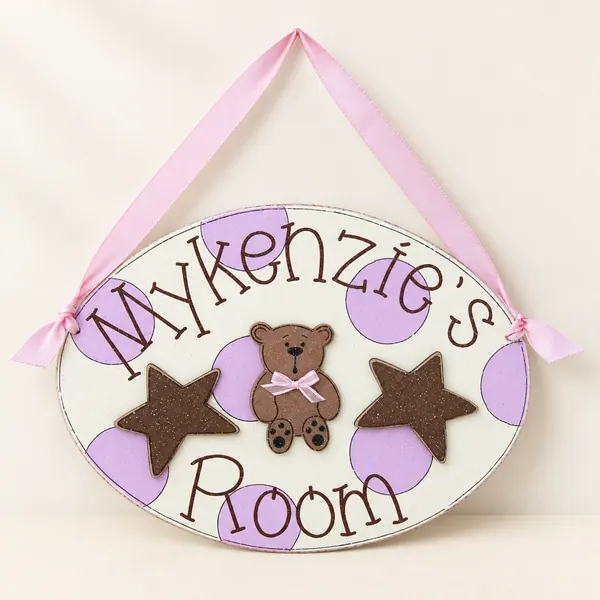 Custom Personalized Name or Word Oval Sign – Style 15