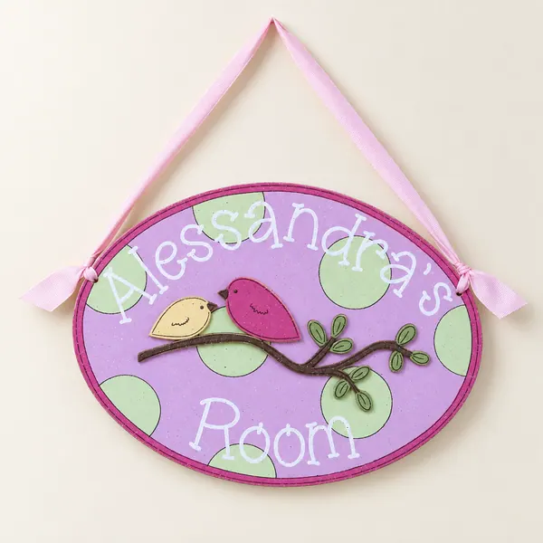 Custom Personalized Name or Word Oval Sign – Style 17