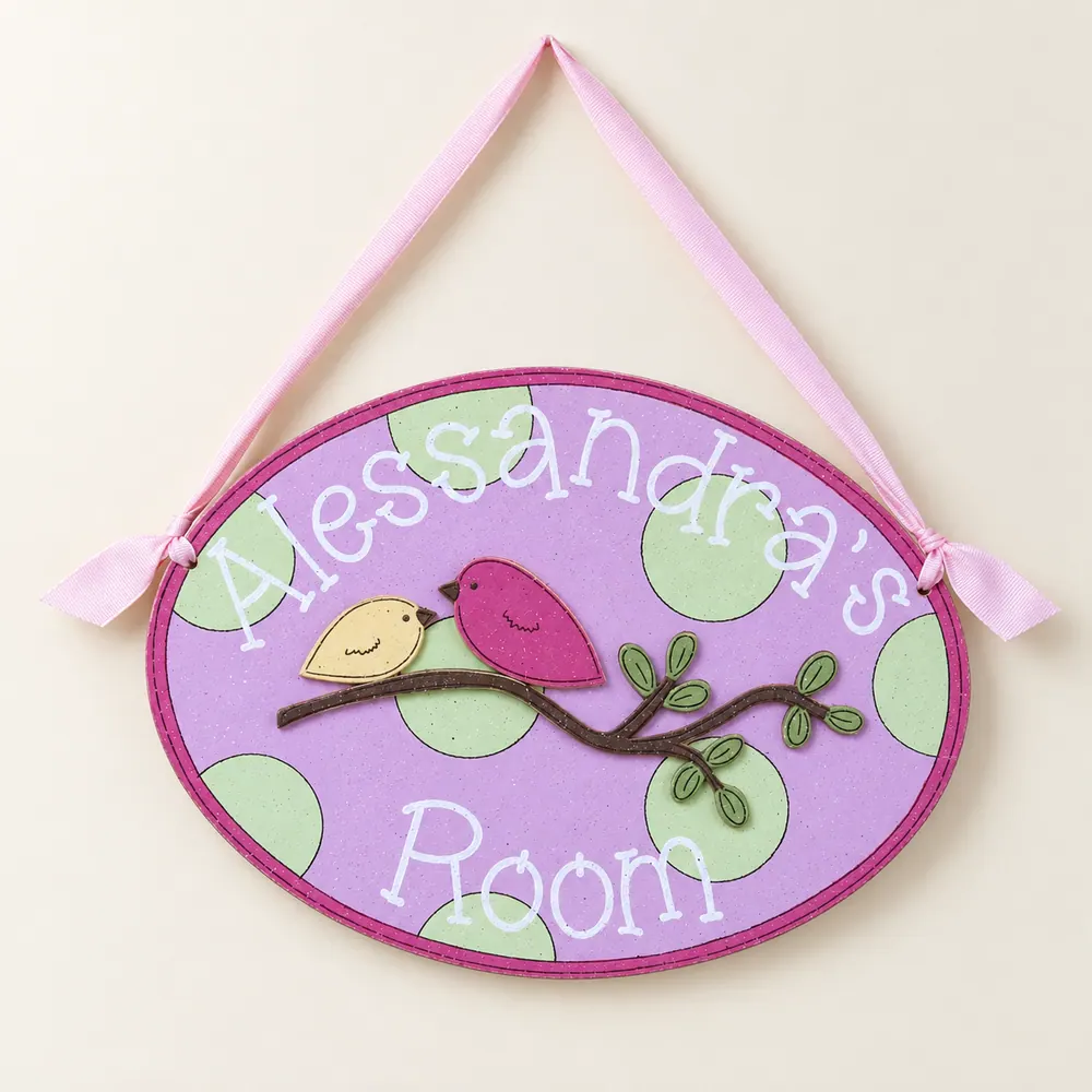 Custom Personalized Name or Word Oval Sign – Style 17 — handmade wooden decor, photo 1