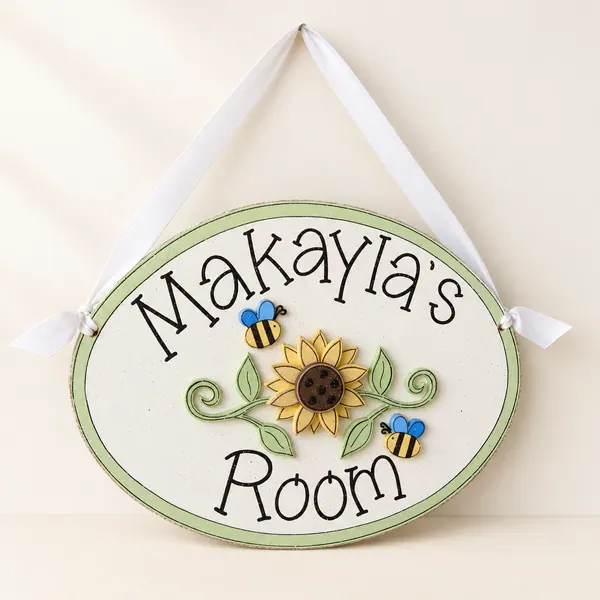 Custom Personalized Name or Word Oval Sign – Style 19