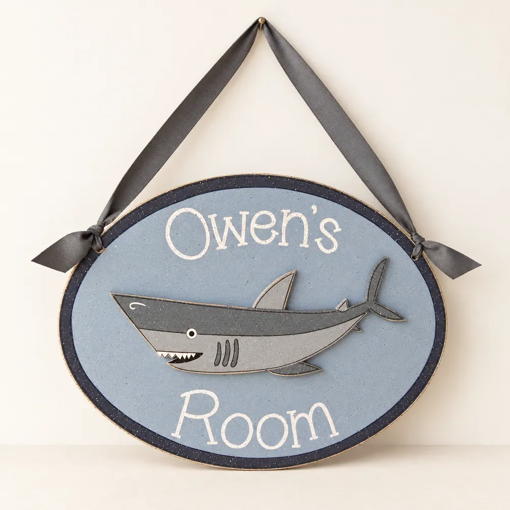 Custom Personalized Name or Word Oval Sign – Style 2 — handmade wooden decor, photo 1