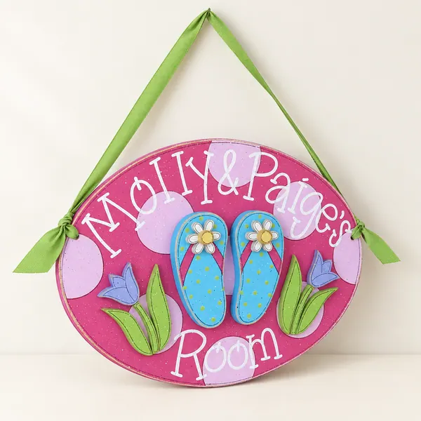 Custom Personalized Name or Word Oval Sign – Style 5