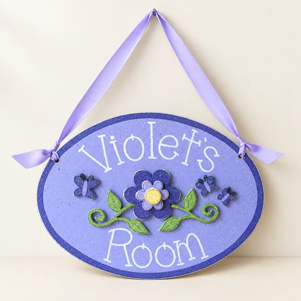 Custom Personalized Name or Word Oval Sign – Style 7