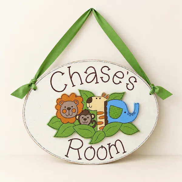 Custom Personalized Name or Word Oval Sign – Style 8