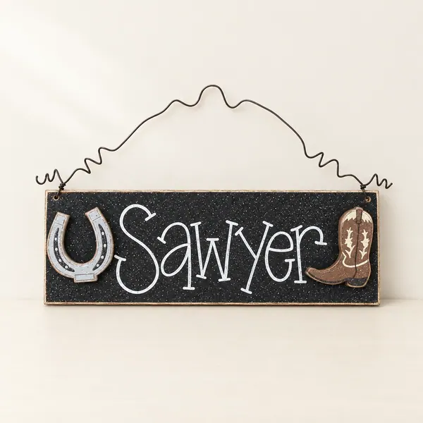 Custom Personalized Name or Word Sign – Style 1