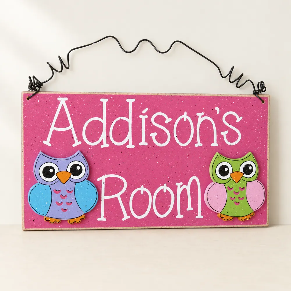 Custom Personalized Name or Word Sign – Style 6 — handmade wooden decor, photo 1