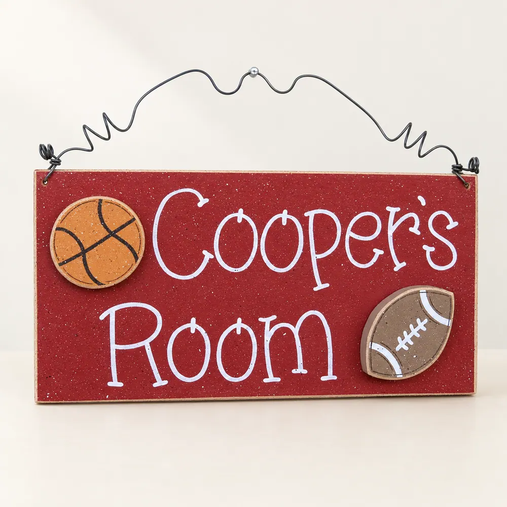 Custom Personalized Name or Word Sign – Style 2 — handmade wooden decor, photo 1