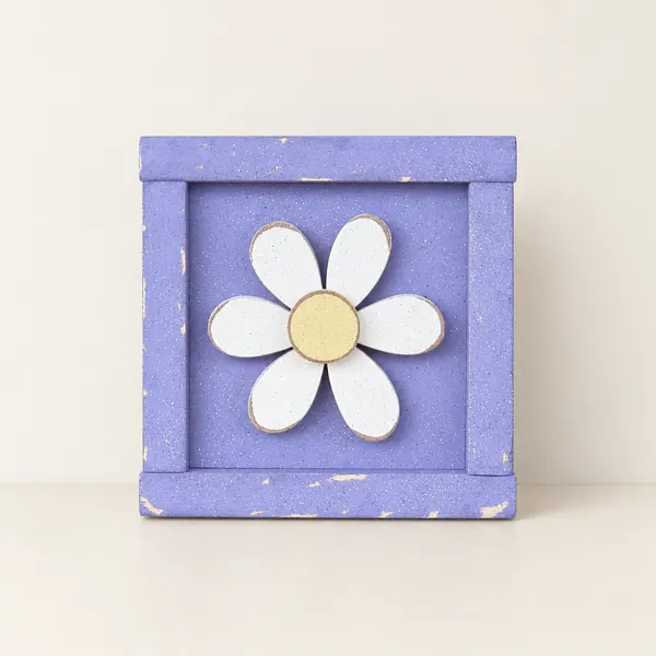 Daisy Frame (Lavender)