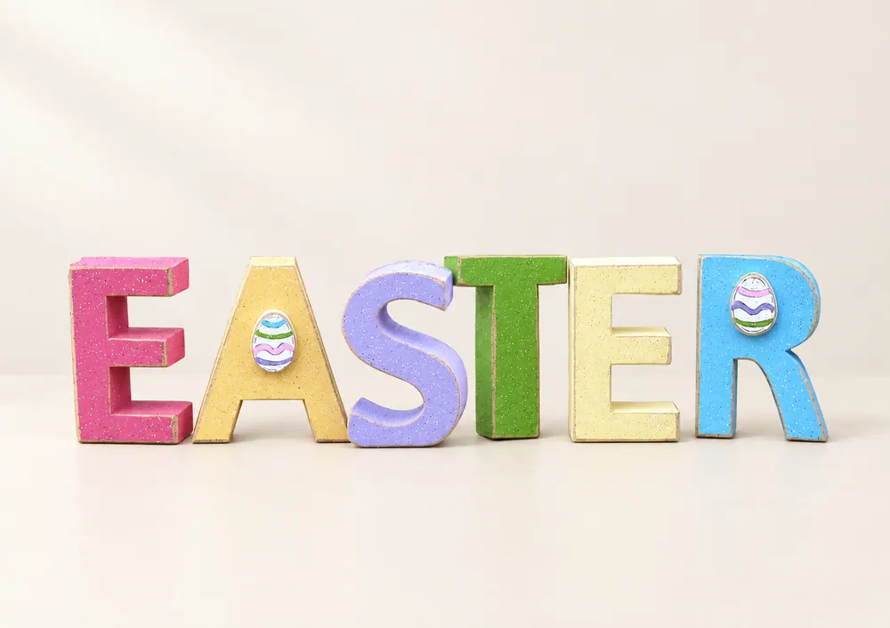 Easter Blocks — handmade wooden decor, photo 1