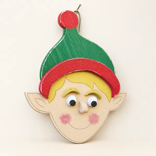 Elf for Christmas, wall and door hanging decor