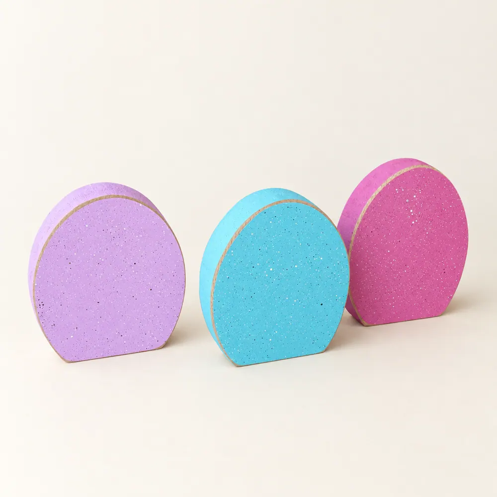 Free standing Easter Egg Set of 3 – Style 2 — handmade wooden decor, photo 1