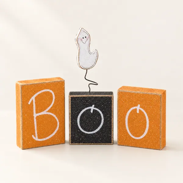 Halloween Boo Blocks