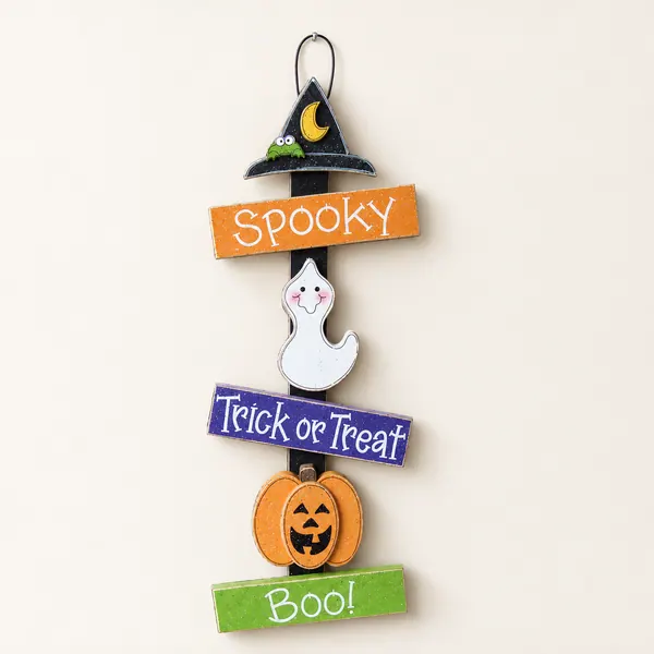 Halloween Thoughts, witch hat, ghost, jackolantern, wall, door, office, and home decor