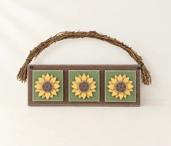 Hanging Triple Sunflower