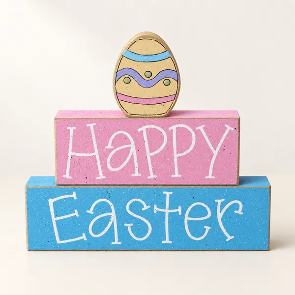 Happy Easter Blocks