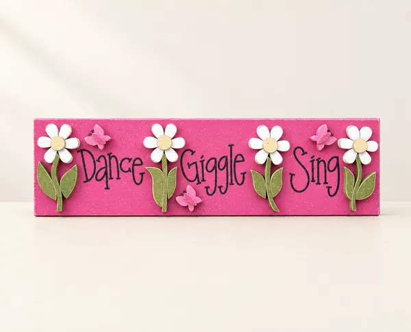 Hot Pink Dance-Giggle-Sing Board