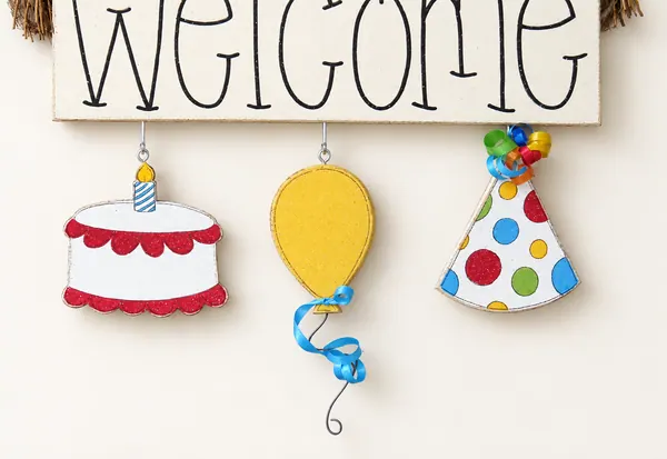 Monthly Welcome Birthday Decorations (no sign included)