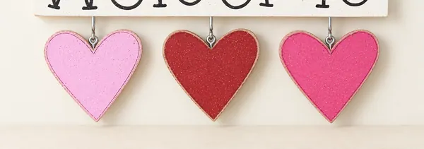 Monthly Welcome February Decorations (no sign included)