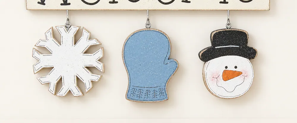 Monthly Welcome January Decorations (no sign included) — handmade wooden decor, photo 1