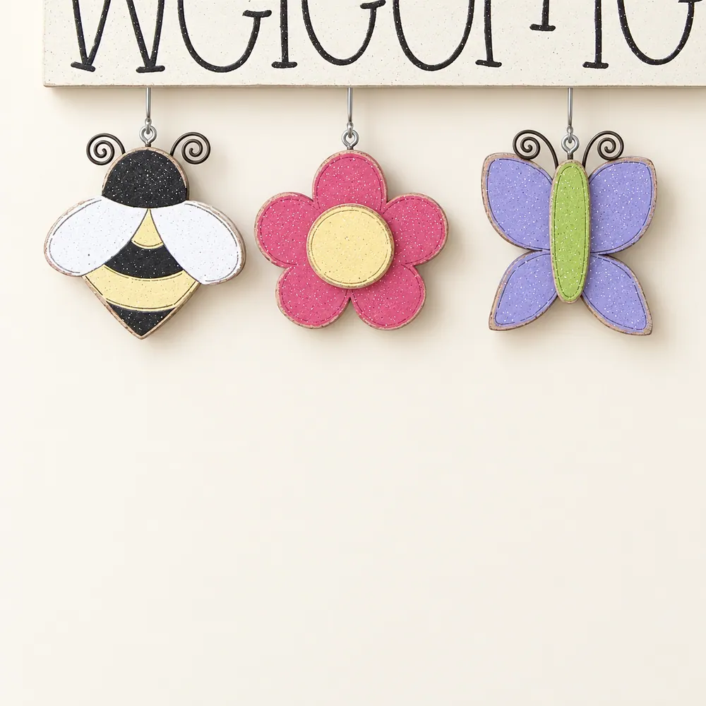 Monthly Welcome May Decorations (no sign included) — handmade wooden decor, photo 1