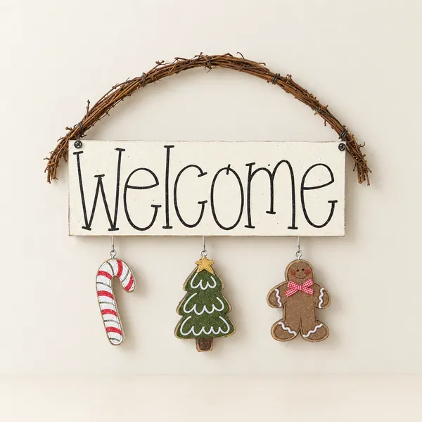 Monthly Welcome Sign (December)
