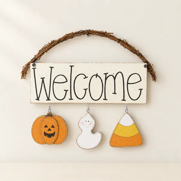 Monthly Welcome Sign (October)