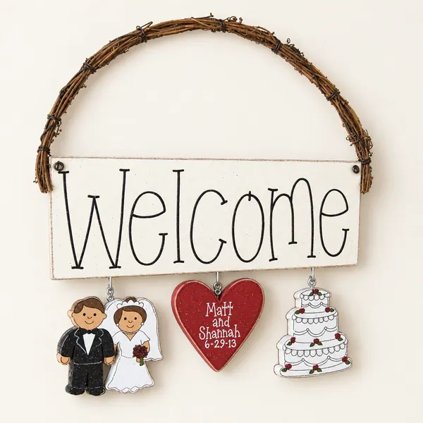 Monthly Welcome Sign (Wedding or Anniversary)
