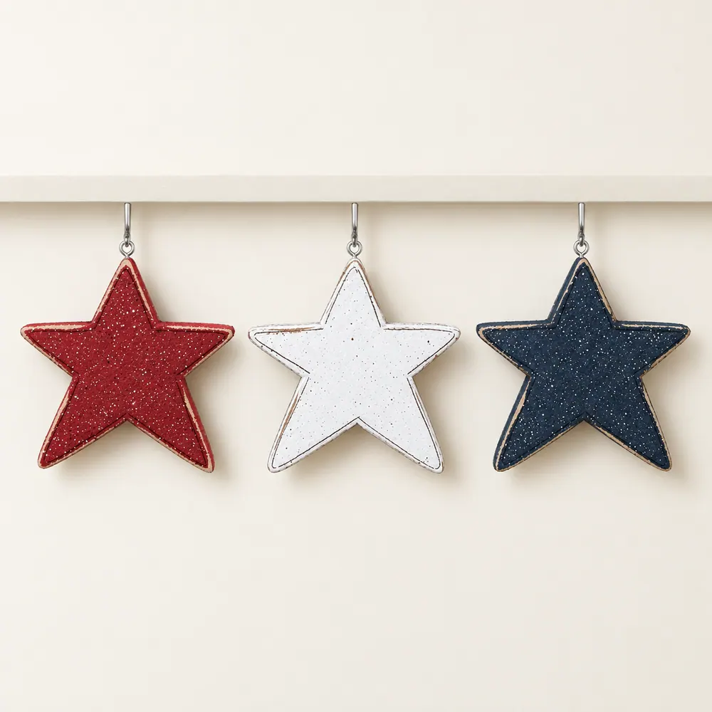 Monthly welcome Stars Decorations (no sign included) — handmade wooden decor, photo 1
