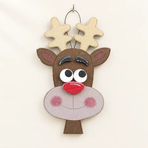 Reindeer for Christmas, wall and door hanging decor