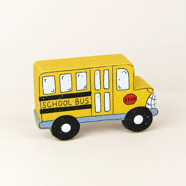 School Bus shelf sitter block