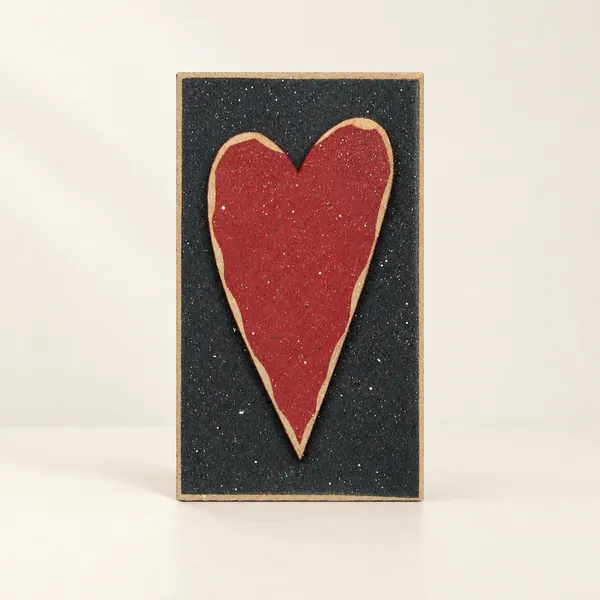 Tall Block Heart