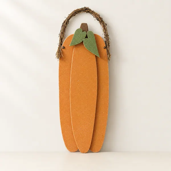 Tall Hanging Pumpkin