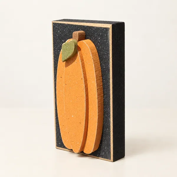 Tall Pumpkin Block
