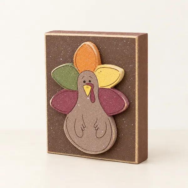 Thanksgiving Turkey Block