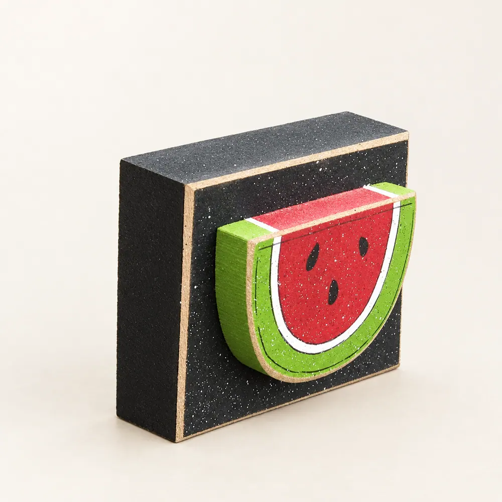 Watermelon Block — handmade wooden decor, photo 1