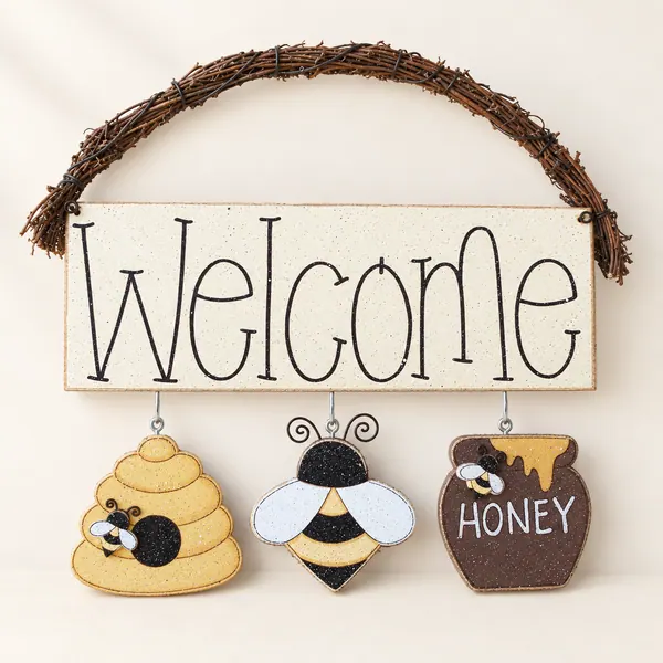 Welcome Sign (Bee themed)