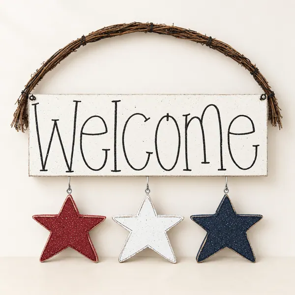 Welcome sign (Stars)