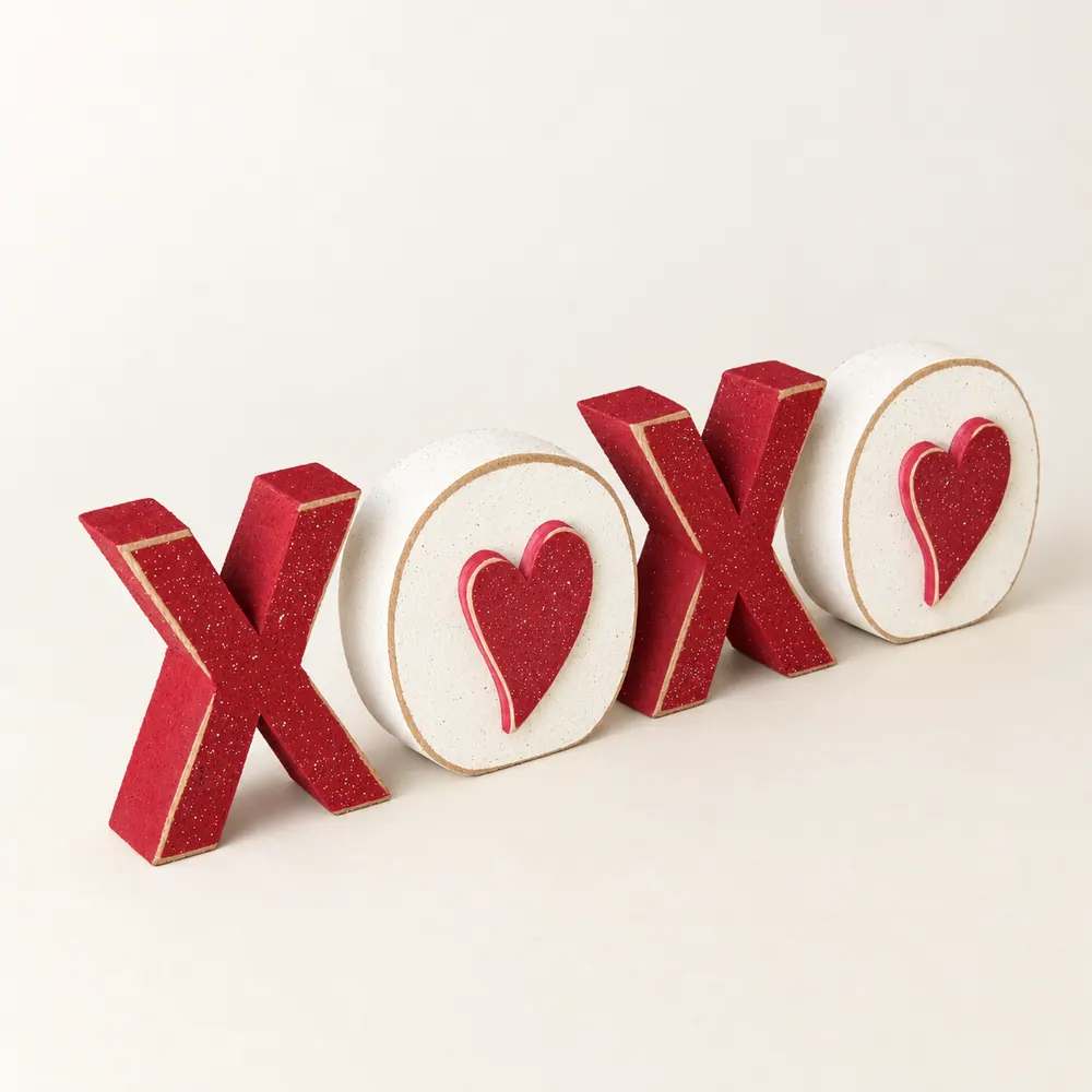 XOXO Blocks – Style 1 — handmade wooden decor, photo 1